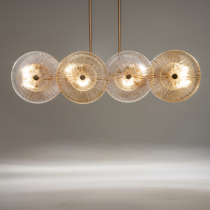 Люстра на штанге Maytoni Aster MOD007PL-08G1