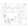 Настенный светильник AMBRELLA light LH15005