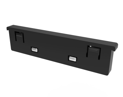 Соединитель питания для магнитного шинопровода линейный Crystal Lux CLT 0.206 03 BL