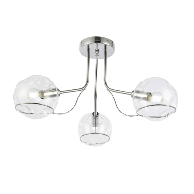 SLE102502-03 Люстра потолочная Хром/Прозрачный E14 3*40W