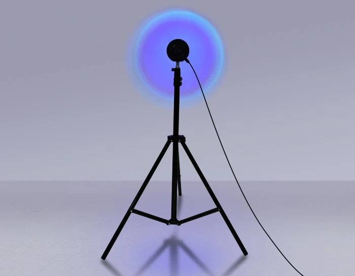 Атмосферная светодиодная настольная лампа с пультом Ambrella light DE8387