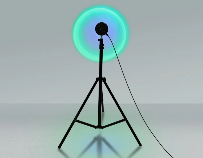 Атмосферная светодиодная настольная лампа с пультом Ambrella light DE8387