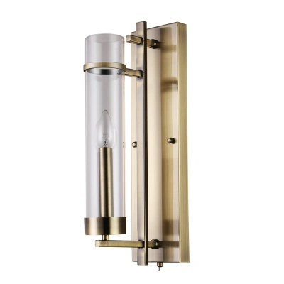 Настенный светильник Arte Lamp HUGO A1688AP-1AB