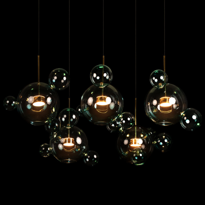 Подвесной светильник LOFT IT Bolle 2027-S5 Blue