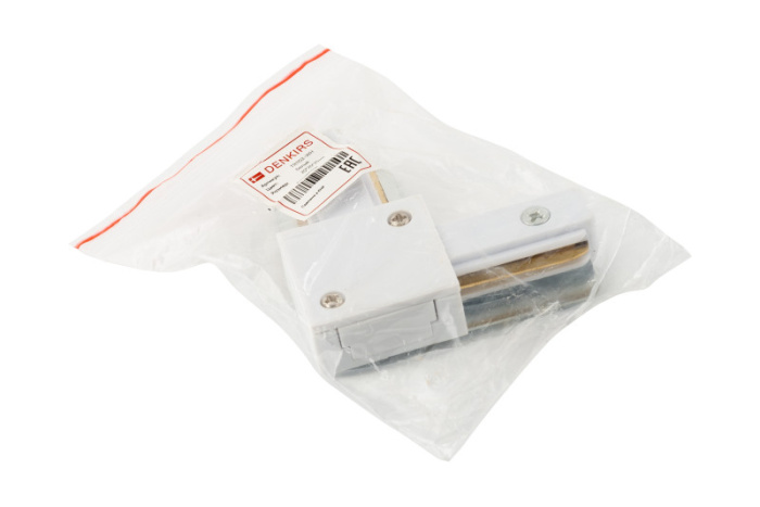 Коннектор Denkirs DK Track White TR1102-WH