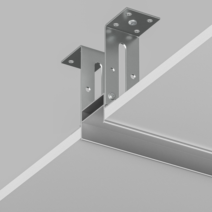 Профиль для шинопроводов Denkirs SOLID HIDE TR3020-AL