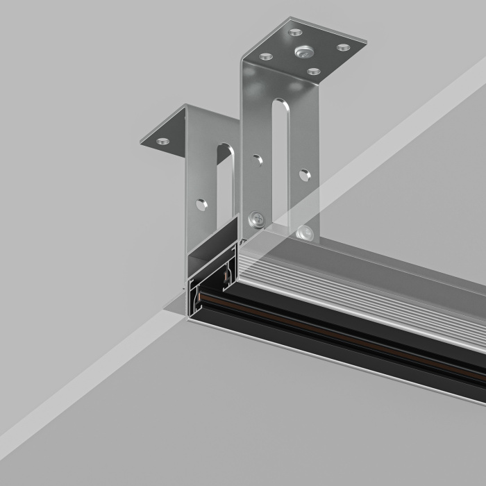 Профиль для шинопроводов Denkirs SOLID HIDE TR3020-AL