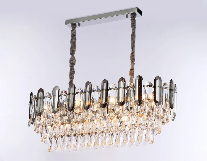 Подвесная люстра с хрусталем Ambrella light TR5199