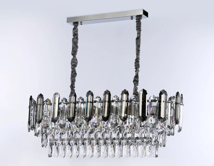 Подвесная люстра с хрусталем Ambrella light TR5199