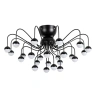 Потолочная светодиодная люстра Arte Lamp Dexter A3619PL-24BK
