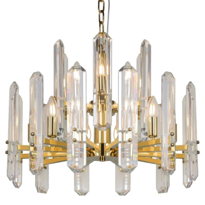 Подвесная люстра L&#039;Arte Luce Luxury Bonnington L34218 с элементами из хрусталя