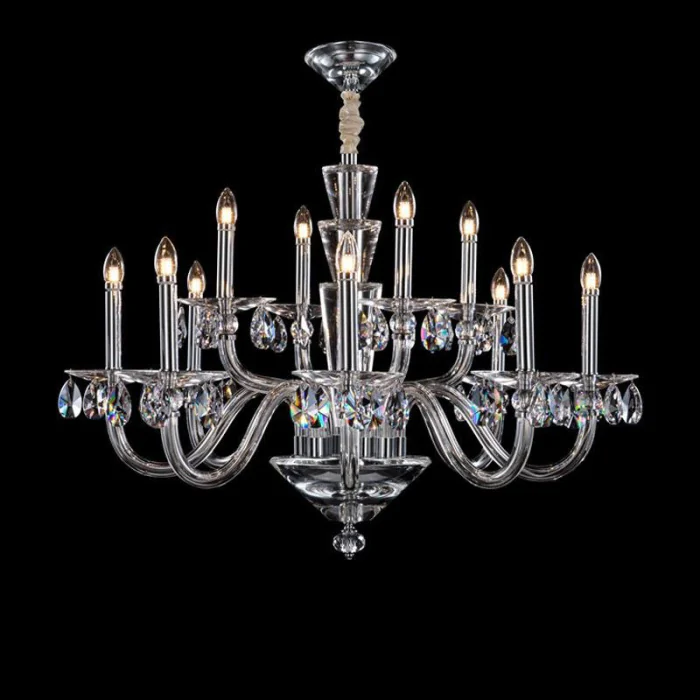 Подвесная люстра L'Arte Luce Luxury Roccaforte L58312.28 с элементами из хрусталя