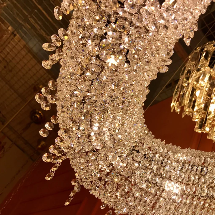 Люстра Cloyd HAYAO C16 / L120 см - хром (арт.10888)