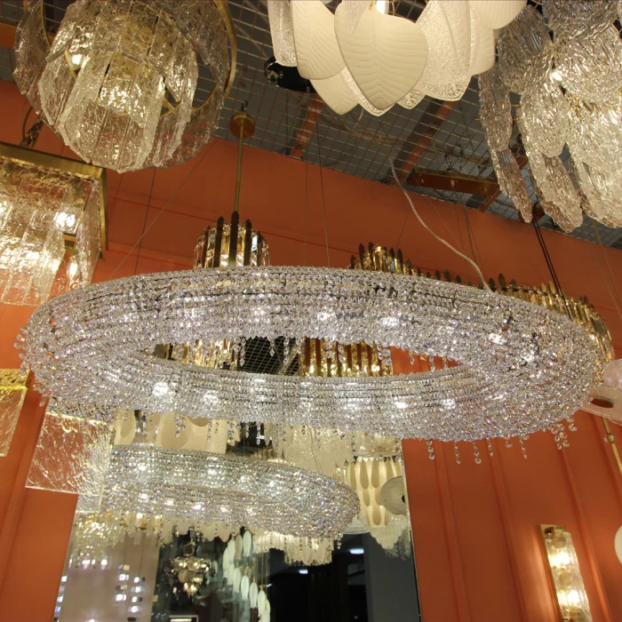 Люстра Cloyd HAYAO C16 / L120 см - хром (арт.10888)