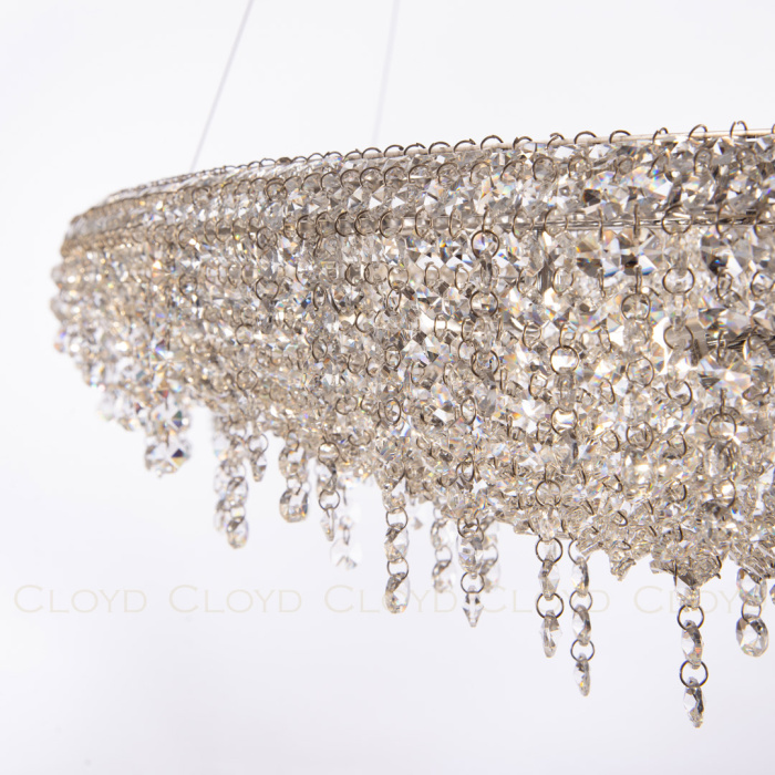 Люстра Cloyd HAYAO C16 / L120 см - хром (арт.10888)