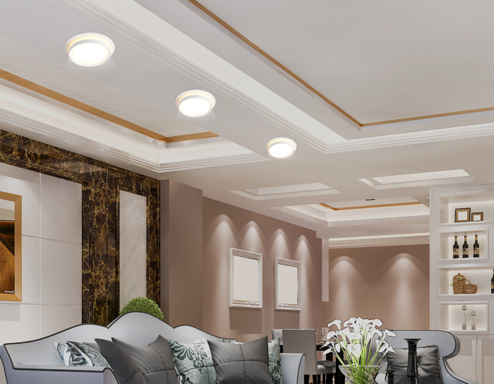 Встраиваемый точечный светильник GX53 TECHNO SPOT AMBRELLA LIGHT TN5214