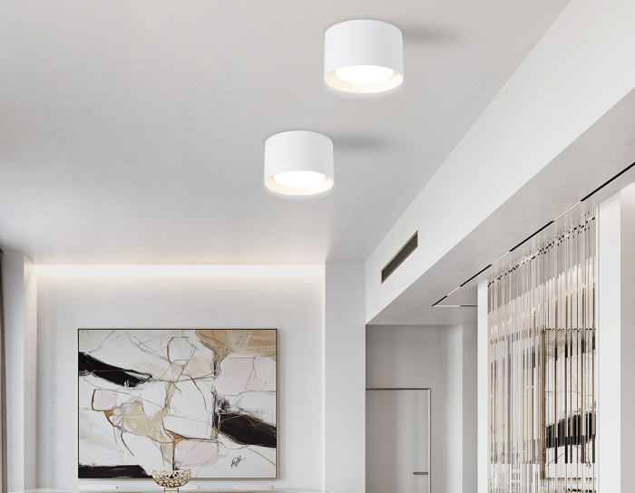 Светильник накладной со сменной лампой GX53 Ambrella light TN70812