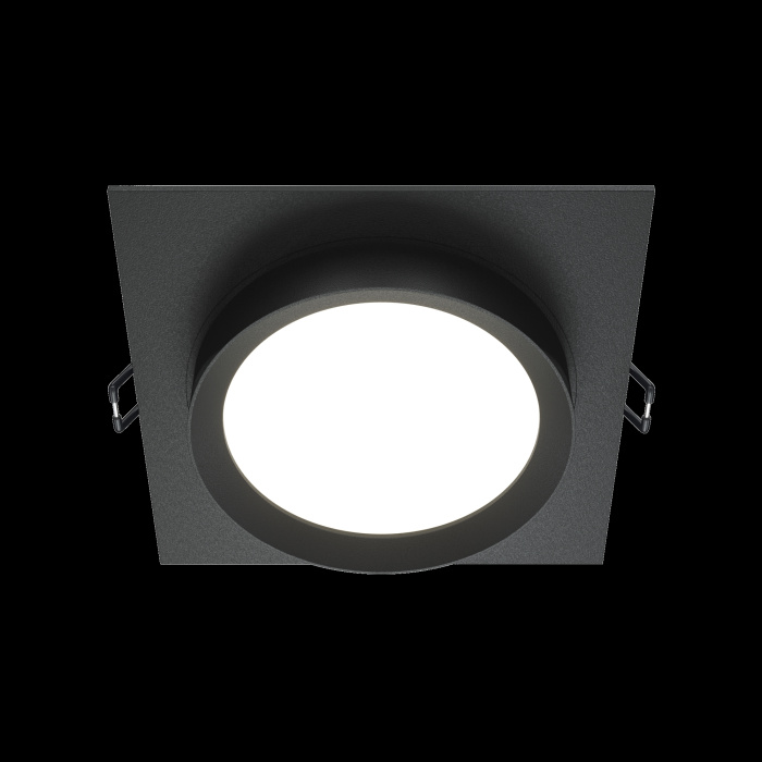 Встраиваемый светильник Maytoni Hoop DL086-GX53-SQ-B