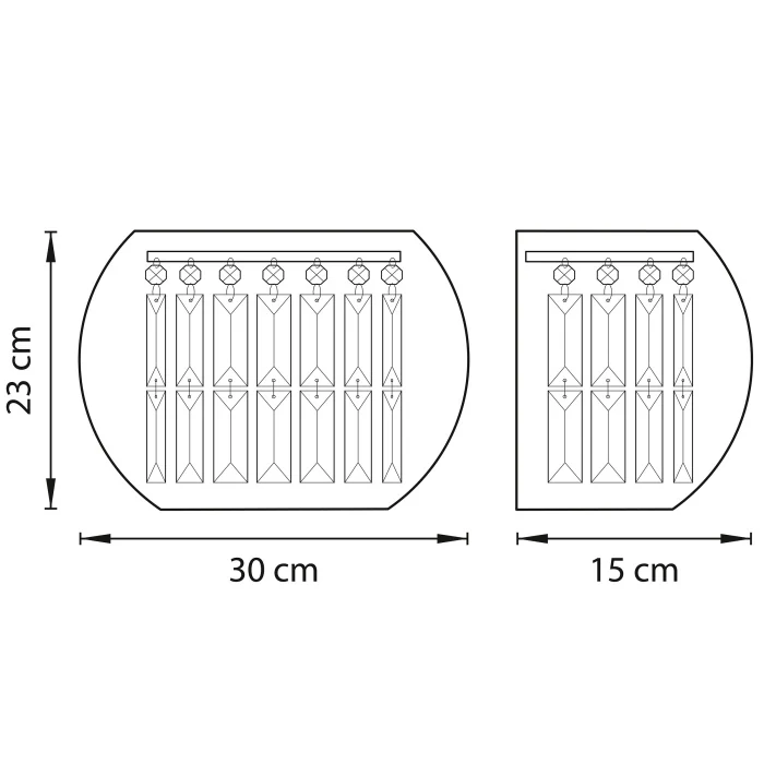 Бра ACQUARIO LIGHTSTAR 753634