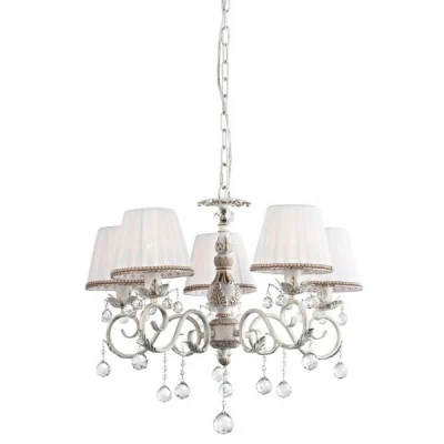 Подвесная люстра L&#039;ARTE LUCE CASABLANCA L10605.47 с подвесками из хрусталя