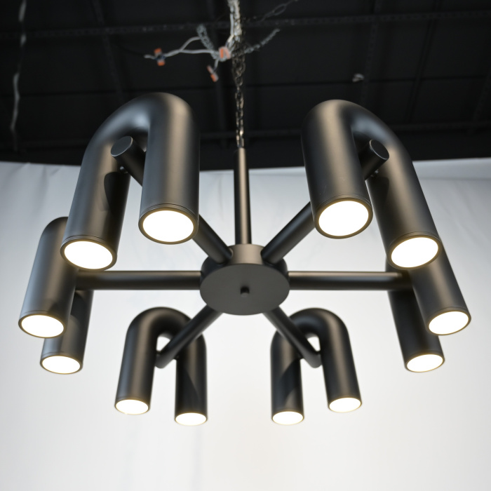 Подвесная люстра FANNY 12 Black ImperiumLoft