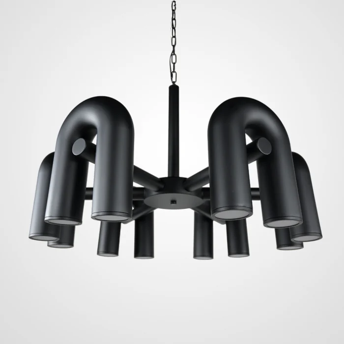 Подвесная люстра FANNY 12 Black ImperiumLoft
