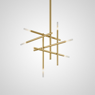 Подвесная люстра TRAVERSE H90 Gold ImperiumLoft