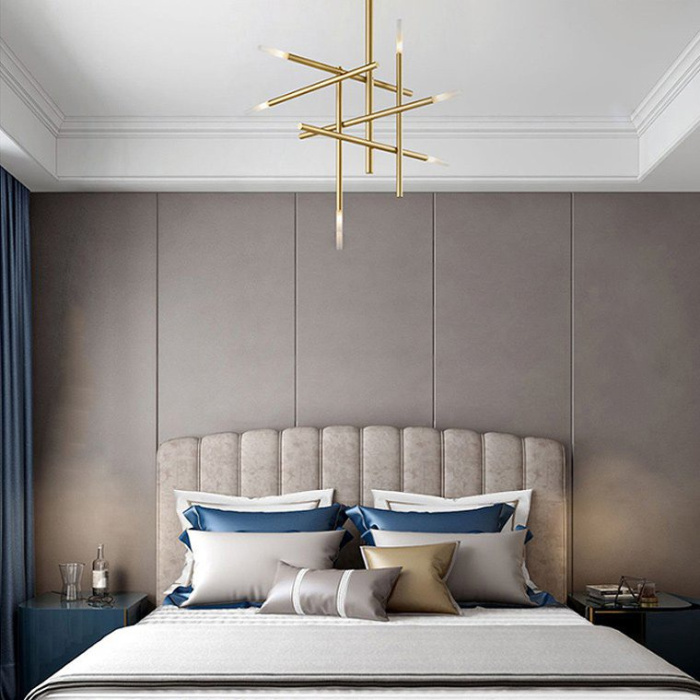 Подвесная люстра TRAVERSE H90 Gold ImperiumLoft