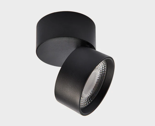 Светильник потолочный влагозащищенный ITALLINE IT02-010 black 3000K