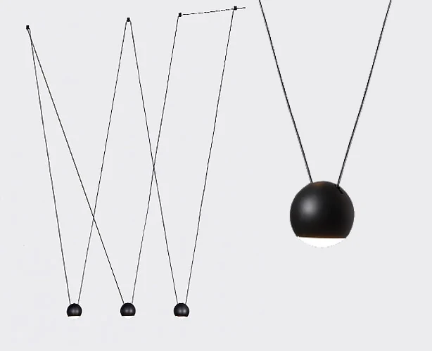 IT03-1425 black светильник подвесной