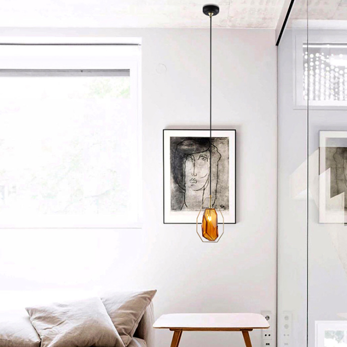 Подвесной светильник GEM Amber ImperiumLoft