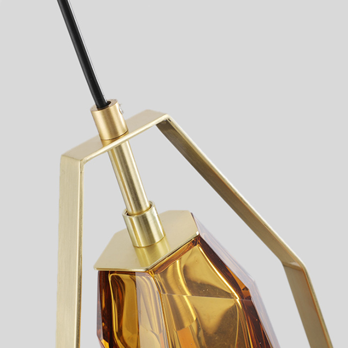 Подвесной светильник GEM Amber ImperiumLoft