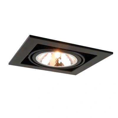 Встраиваемый светильник Arte Lamp Cardani Semplice A5949PL-1BK