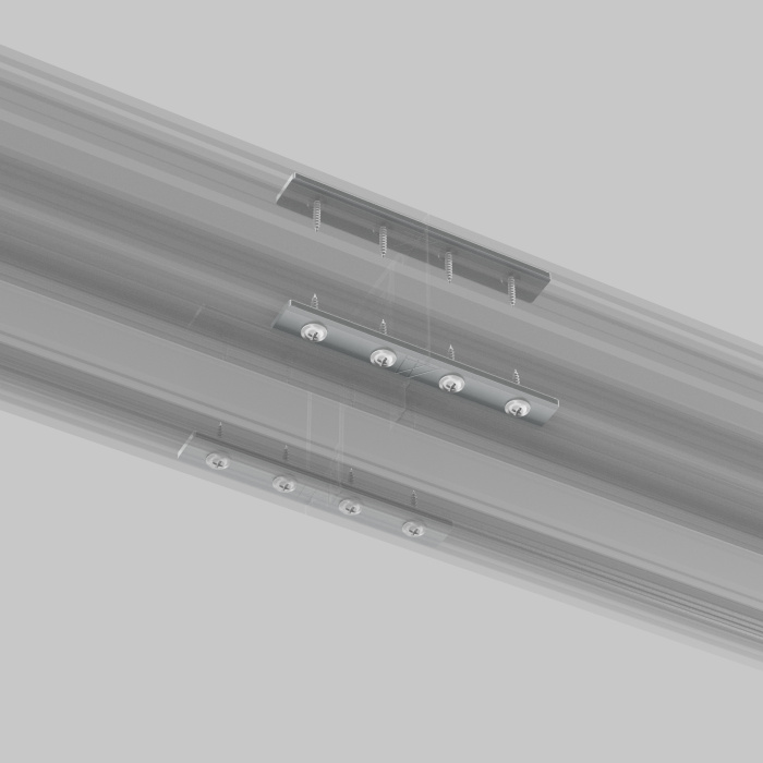 Комплект прямых соединителей для демпферного шинопровода, 4 шт Maytoni TRA034D-C-42S