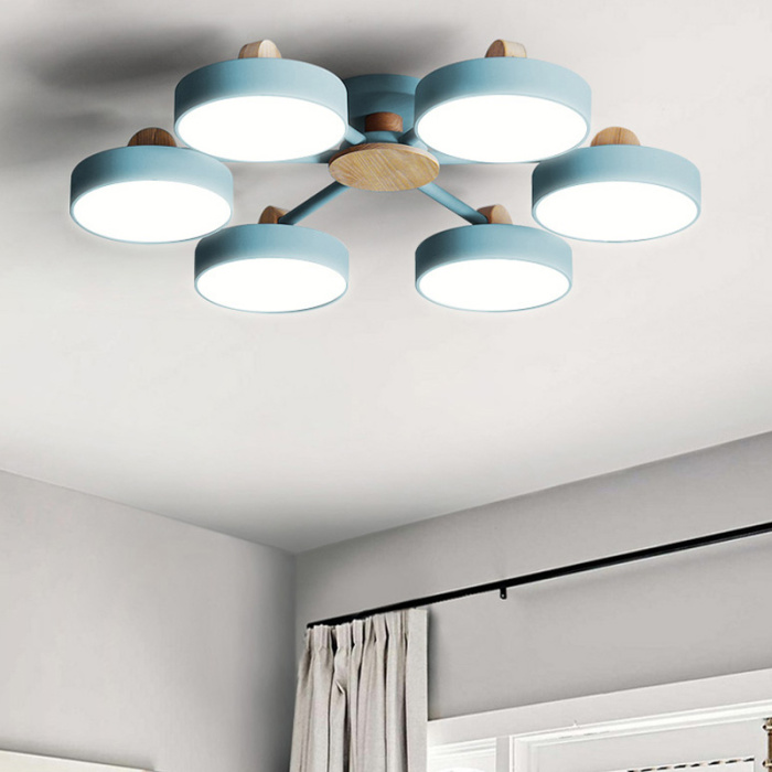 Потолочная люстра MOVE 6 Gray ImperiumLoft