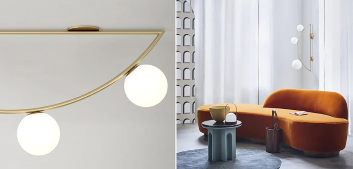 Потолочный светильник Atelier Areti Girlande Ceiling Crescent 3 ImperiumLoft