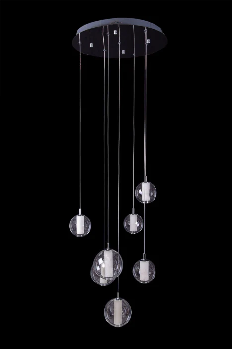 Подвесная люстра Leon Aurore LE7703/7 Chrome