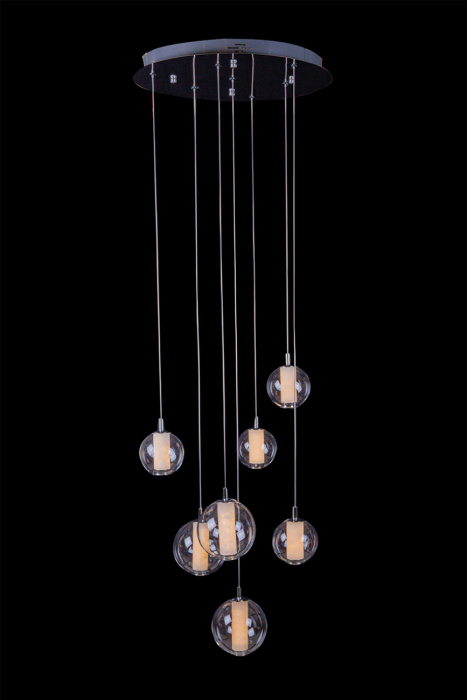 Подвесная люстра Leon Aurore LE7703/7 Chrome