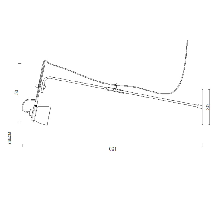 Торшер RAM FLOR Black ImperiumLoft