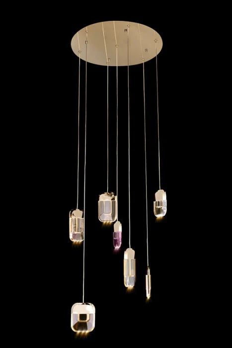 Подвесная люстра Leon Natali LE7771/7 Gold