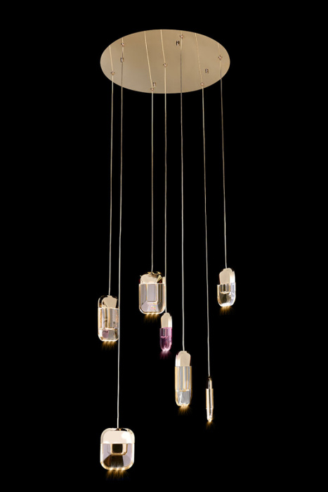 Подвесная люстра Leon Natali LE7771/7 Gold
