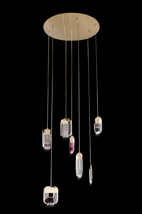 Подвесная люстра Leon Natali LE7771/7 Gold