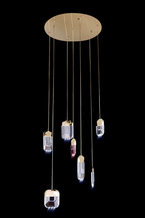 Подвесная люстра Leon Natali LE7771/7 Gold
