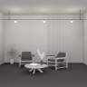 Трековый светильник Maytoni Luna TR208-1-5W3K-B