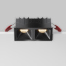 Встраиваемый светильник Maytoni Alfa LED DL043-02-10W3K-SQ-B-1