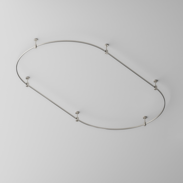 Шинопровод круглый из полукругов Maytoni Busbar trunkings Flarity TRX154-2SR-D1200-PT