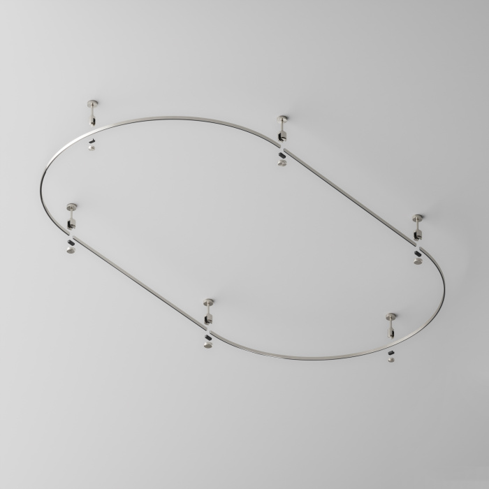 Шинопровод круглый из полукругов Maytoni Busbar trunkings Flarity TRX154-2SR-D1200-PT