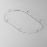 Шинопровод круглый из полукругов Maytoni Busbar trunkings Flarity TRX154-2SR-D1200-PT