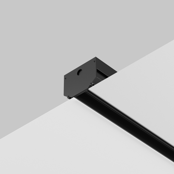 Комплект заглушек к шинопроводу Exility для монтажа в натяжной ПВХ потолок Maytoni TRA034EC-SCH-42B