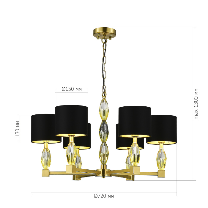 Подвесной светильник ST LUCE LINGOTTI SL1759.303.06